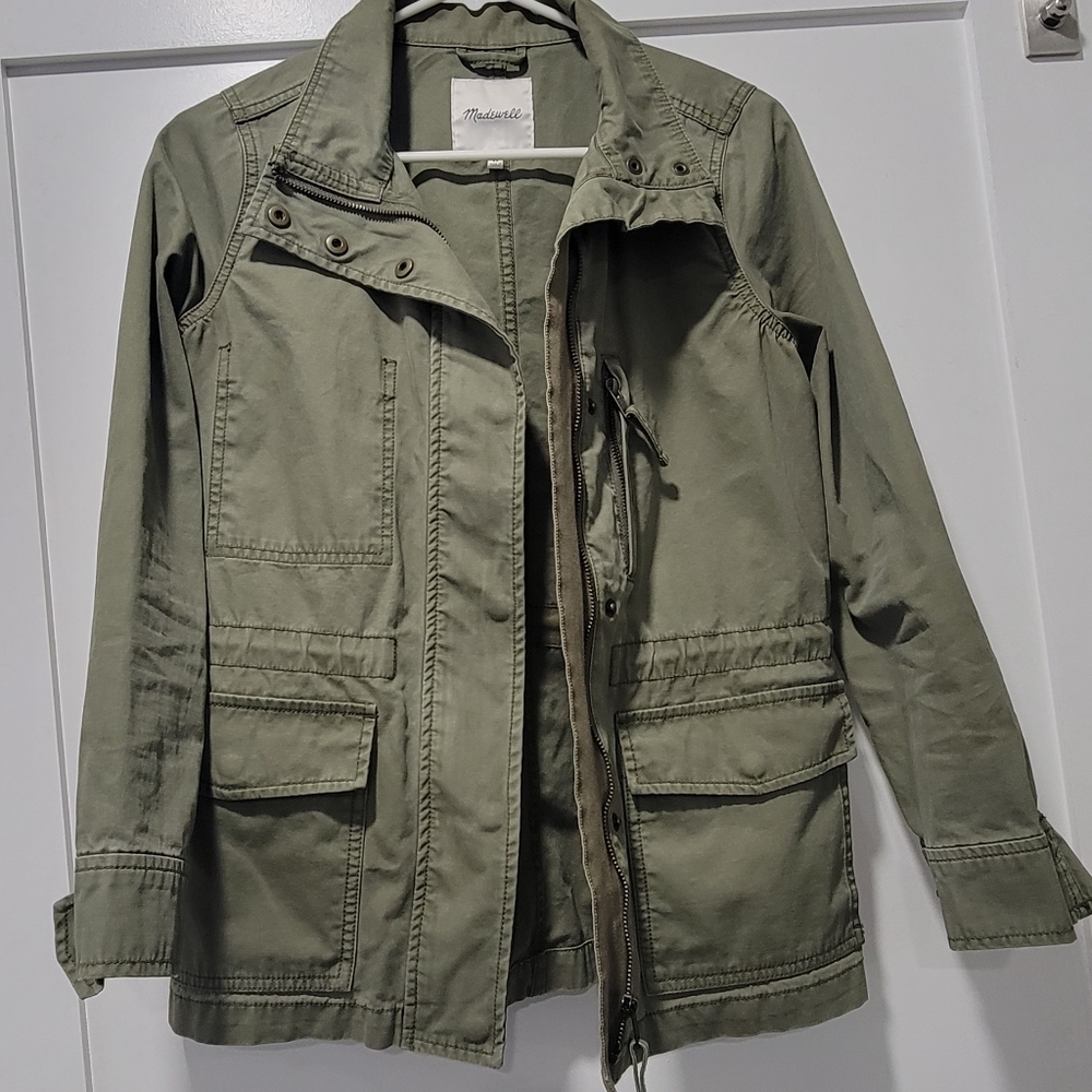 Madewell Olive Green Utility Jacket